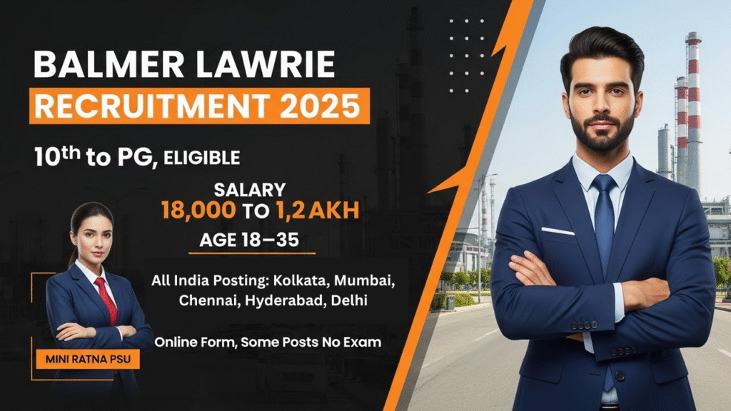 Balmer Lawrie Recruitment 2025