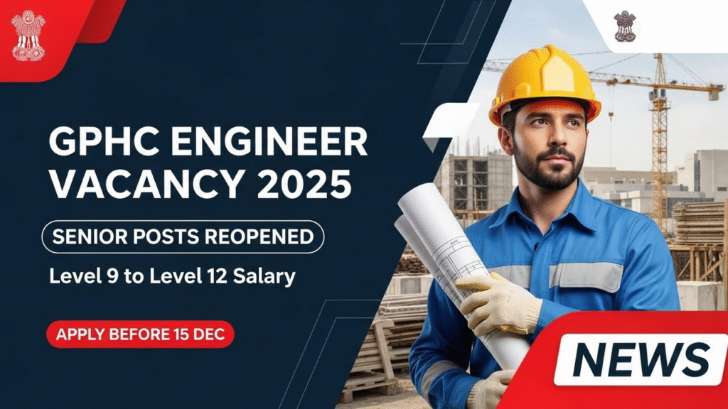 GPHC Engineer Vacancy 2025