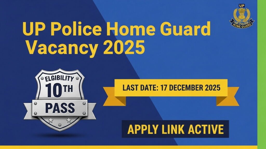 UP Police Home Guard Vacancy 2025